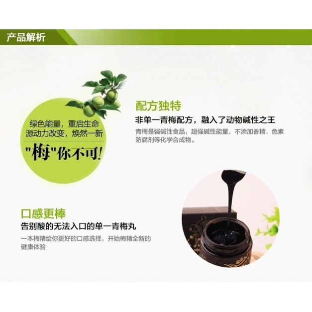Buy Green Plum Enzyme 一本梅精 (液体） Gano Well