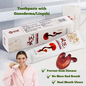 Toothpaste with Ganoderma (Lingzhi)
