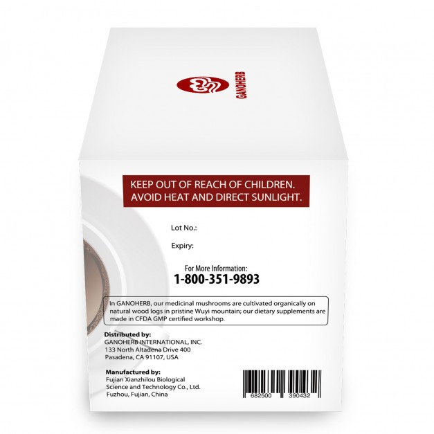 Lingzhi Coffee 2 In 1 Instant Black Coffee 2.5g x 25 Sachets